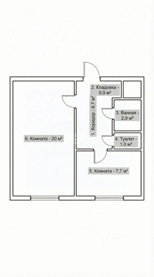 Продажа 1-комн квартиры на вторичном рынке Беговая улица, 11