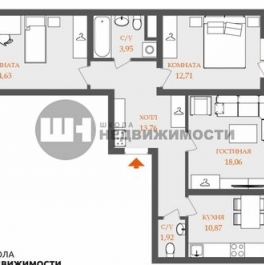 Продажа 3-комн квартиры на вторичном рынке Ленинский пр-кт,  д. 68 с1
