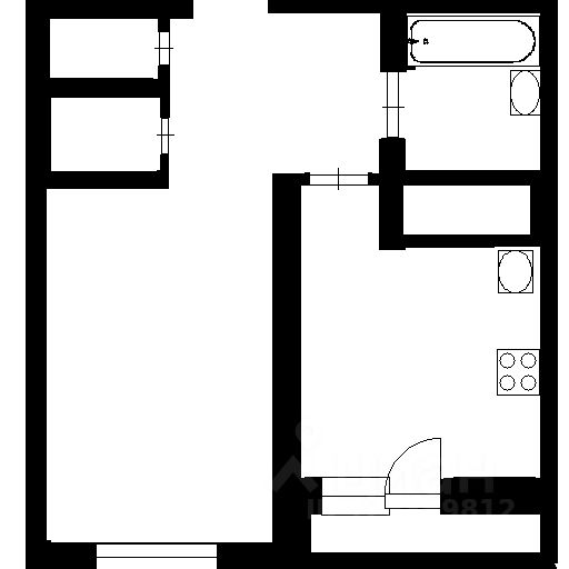 Аренда 1-комн квартиры на вторичном рынке Новые Котельники мкр,  д. 2