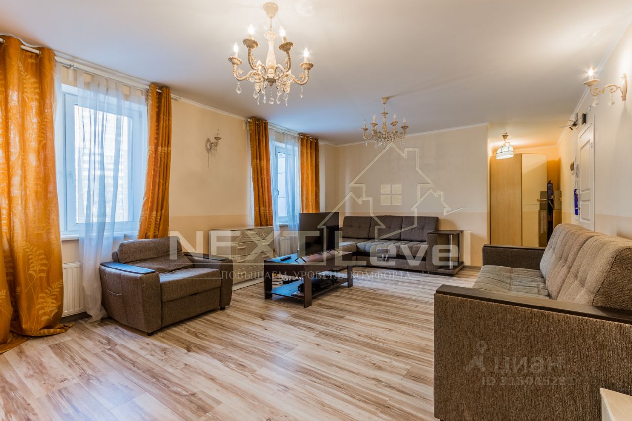 Аренда 3-комн квартиры на вторичном рынке Лыжный переулок, 4к3