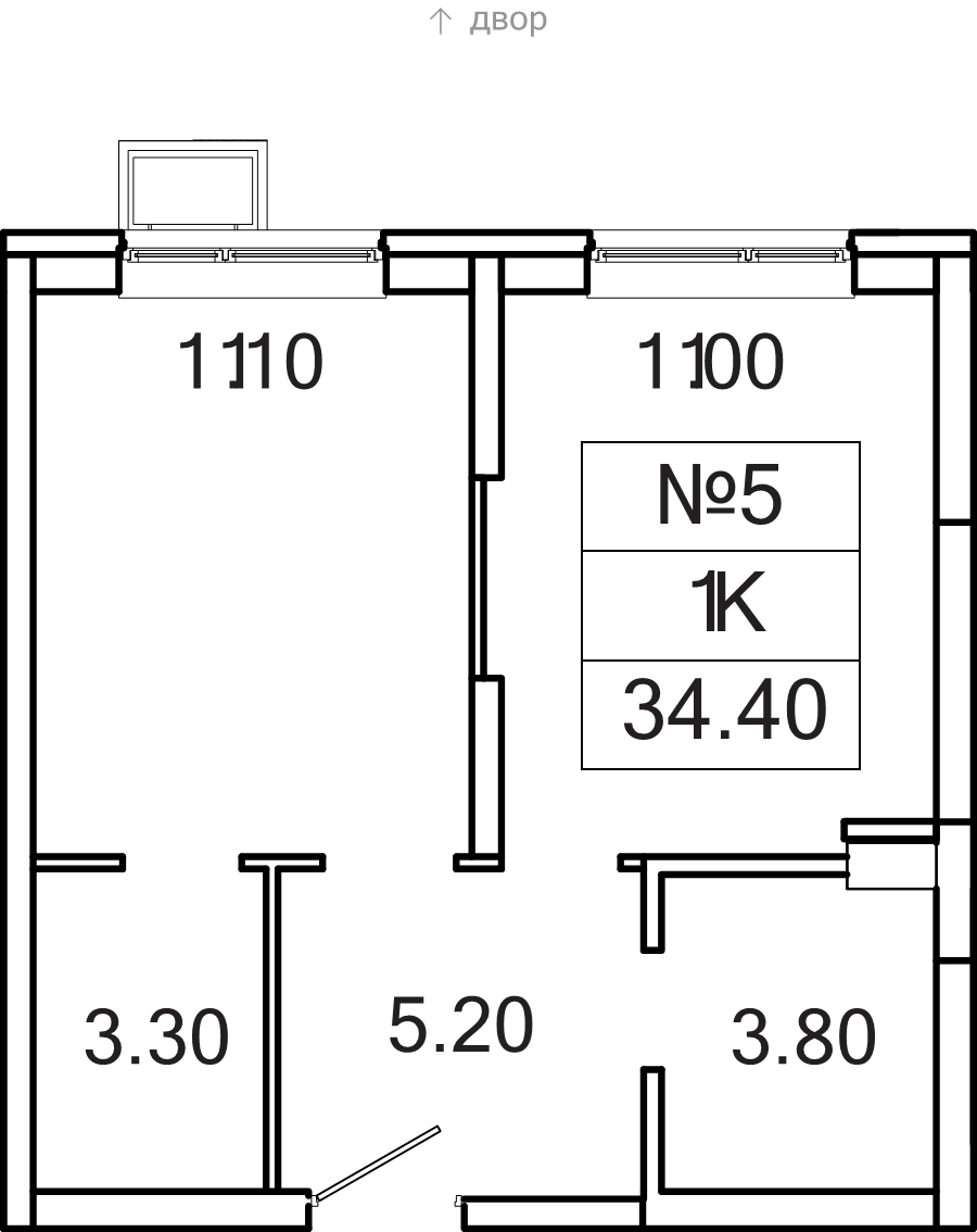 Продажа 1-комн квартиры в новостройке Сапроново д., Калиновая ул.,  к. 3
