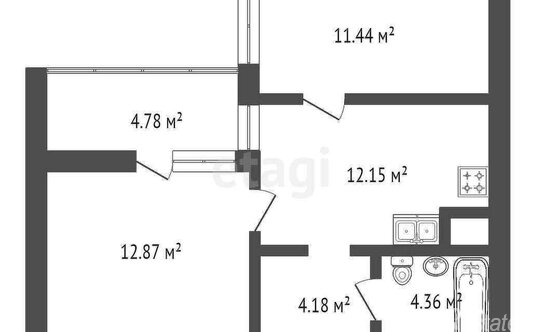 Продажа 2-комн квартиры на вторичном рынке Идрицкая ул,  д. 5 к3
