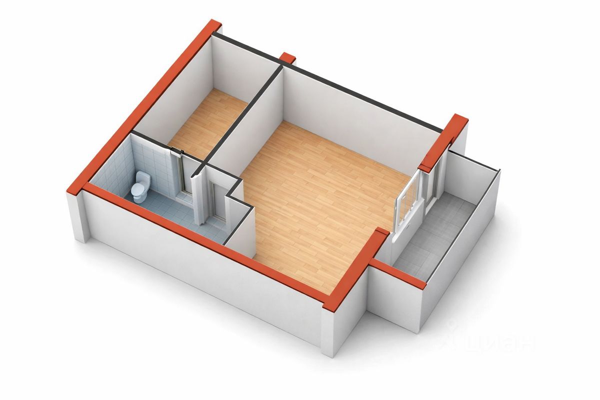 Продажа 1-комн квартиры на вторичном рынке Хотьково, проезд Строителей, 1