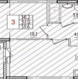Продажа 1-комн квартиры на вторичном рынке ул Уточкина,  д. 7,  к. 3