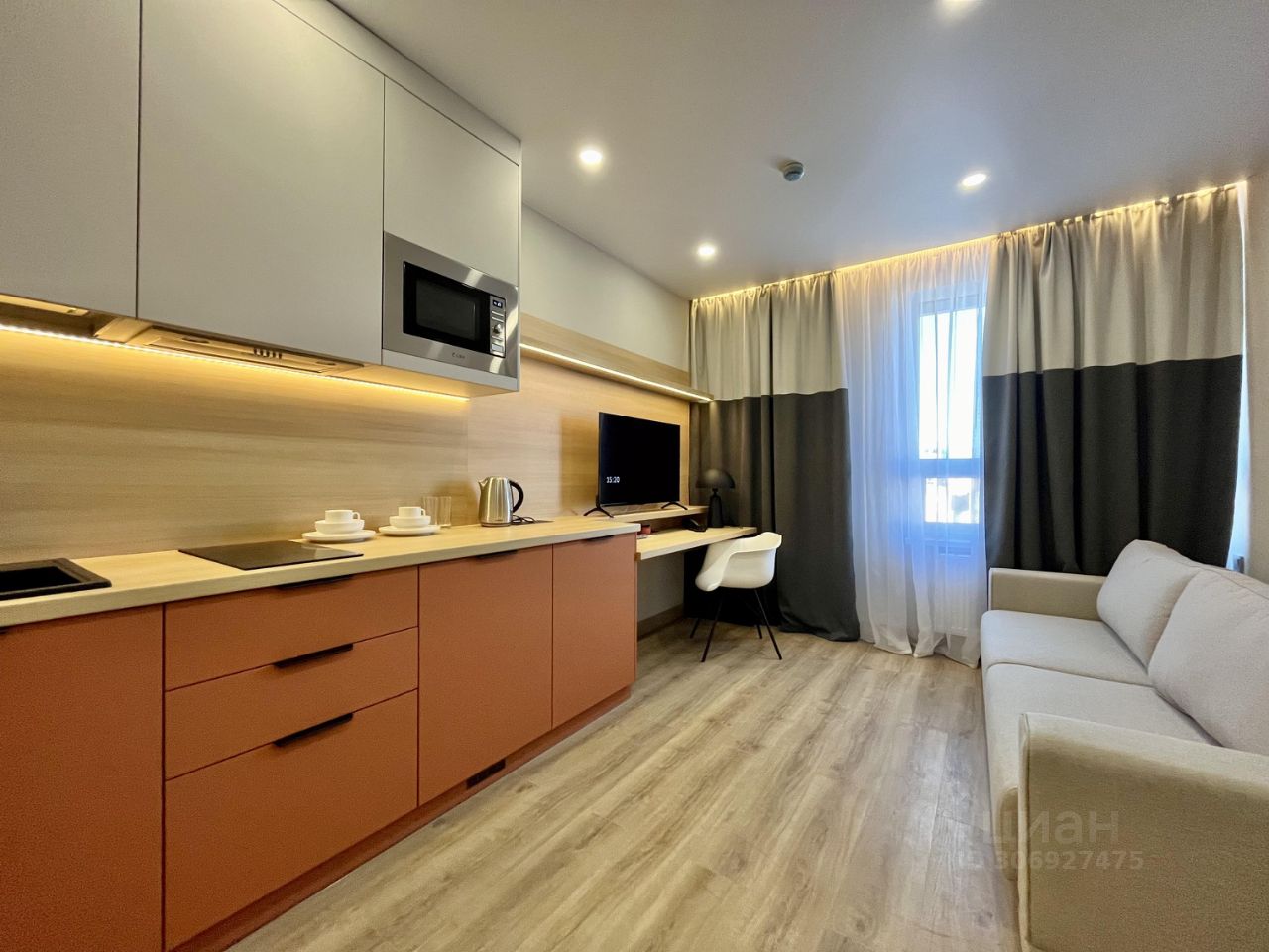 Аренда студии бульвар Измайловский, 1к2