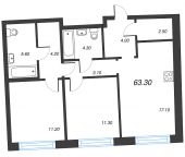 Продать Квартиры в новостройке Зеленогорск г., Ленина пр-кт   1