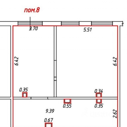Помещение свободного назначения Ильинское-Усово, ул Заповедная,  д. 12