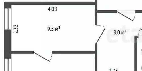 3-комн квартира Енотаевская улица, 4