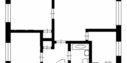 3-комн квартира улица Костюшко,  д. 13