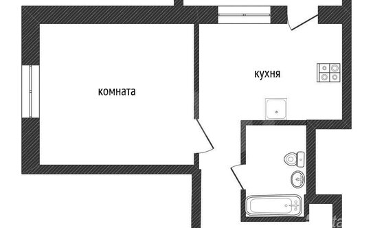 Продажа 1-комн квартиры на вторичном рынке Киришский район, Восточная улица,  д. 6