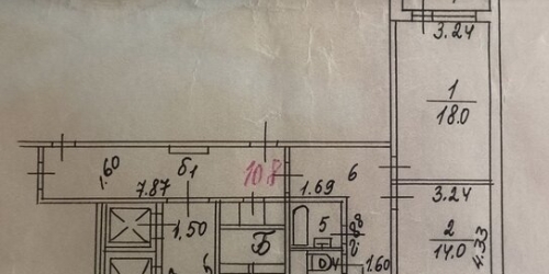 2-комн квартира ул Перовская,  д. 39,  к. 2