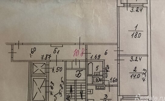 Продажа 2-комн квартиры на вторичном рынке ул Перовская,  д. 39,  к. 2
