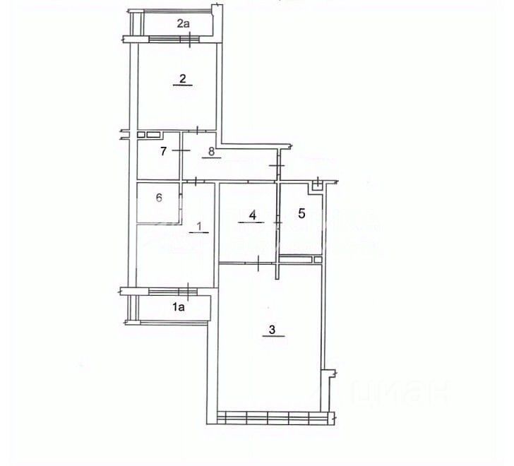 Продажа 3-комн квартиры на вторичном рынке Профсоюзная улица, 64к2