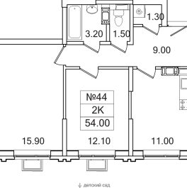 Продажа 2-комн квартиры в новостройке Сапроново д., Калиновая ул., к. 5 Продажа 2-комн квартиры в новостройке Сапроново д., Калиновая ул., к. 5