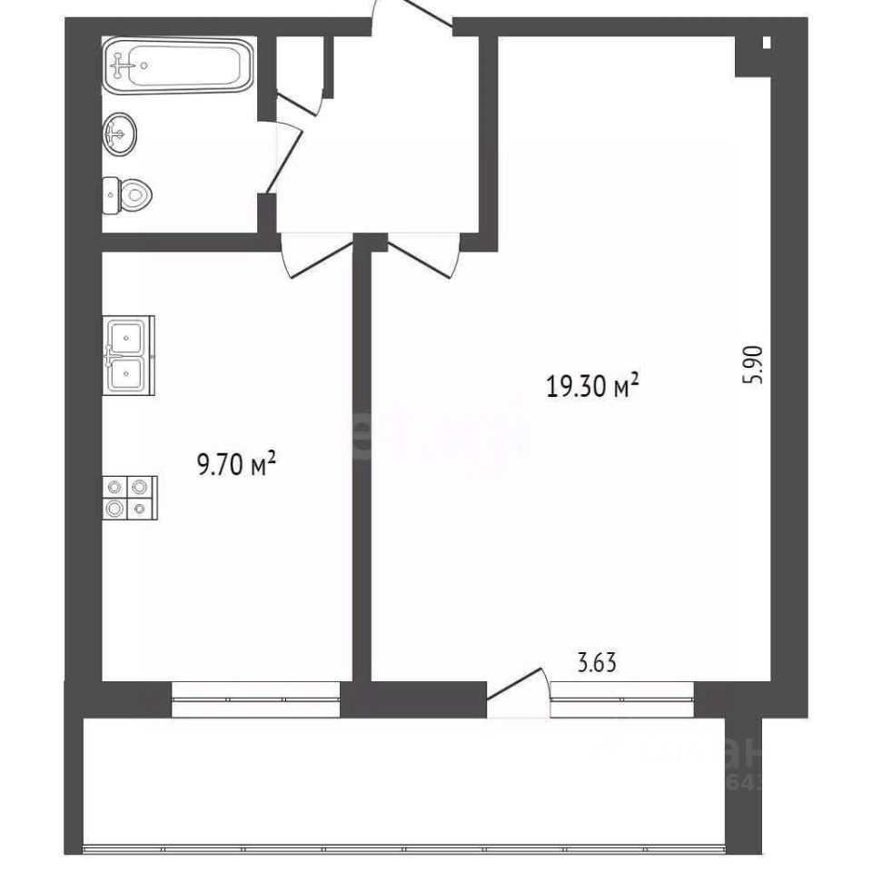 Продажа 1-комн квартиры на вторичном рынке Ташкентская улица,  д. 4К1