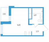 Продать Квартиры в новостройке Шушары п., Окуловская ул.   1