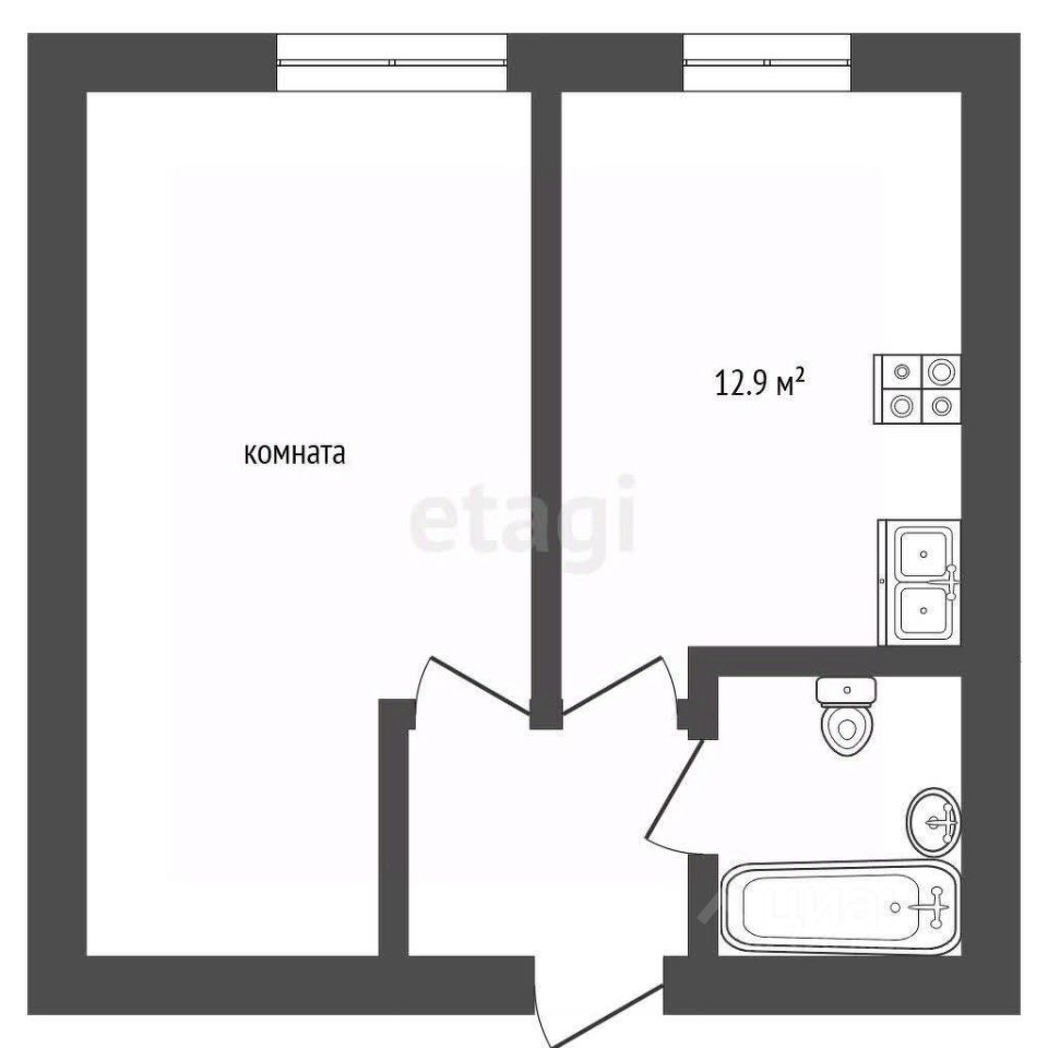 Продажа 1-комн квартиры на вторичном рынке проезд Шокальского, 55К2