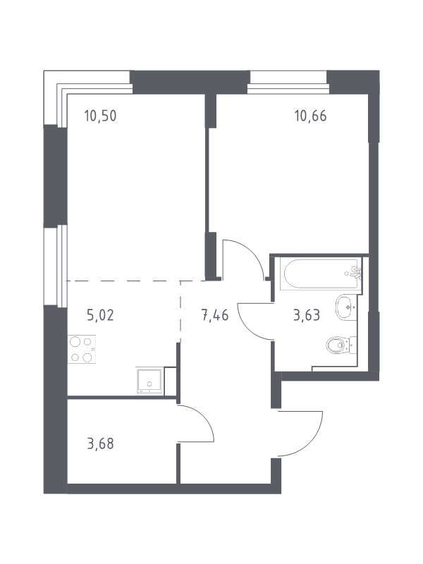 Продажа 1-комн квартиры в новостройке Красногорск г,  к. 1
