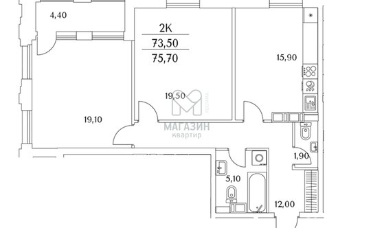 Продажа 2-комн квартиры на вторичном рынке Планерная улица,  д. 99
