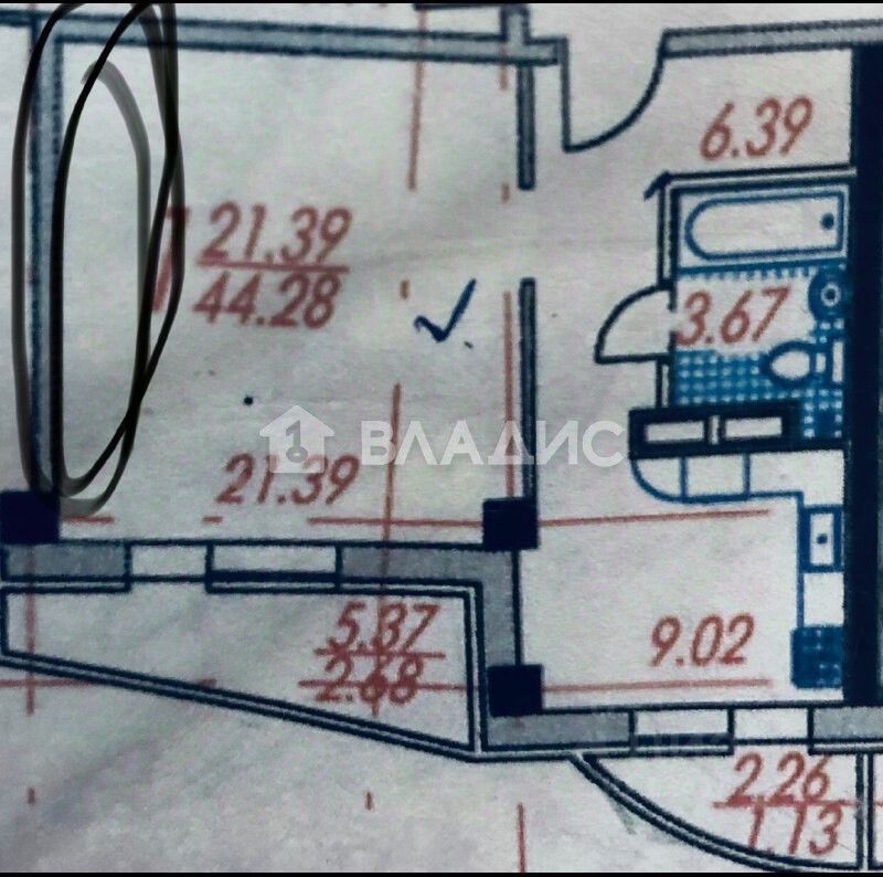 Продажа 1-комн квартиры на вторичном рынке Юбилейный мкр, улица М.К. Тихонравова, 35к1