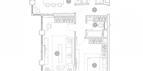 2-комн квартира Москва г., Миклухо-Маклая ул.,  к. 1