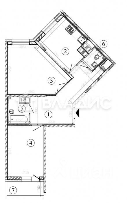 Продажа 2-комн квартиры на вторичном рынке Красногорск, бульвар Космонавтов, 5