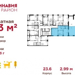 Продажа 3-комн квартиры на вторичном рынке пр-кт Куприна,  д. 1,  к. 2