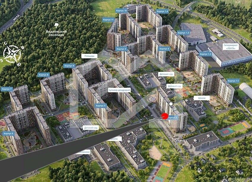 Продажа ПСН Ленинский, Садовый б-р,  д. 4