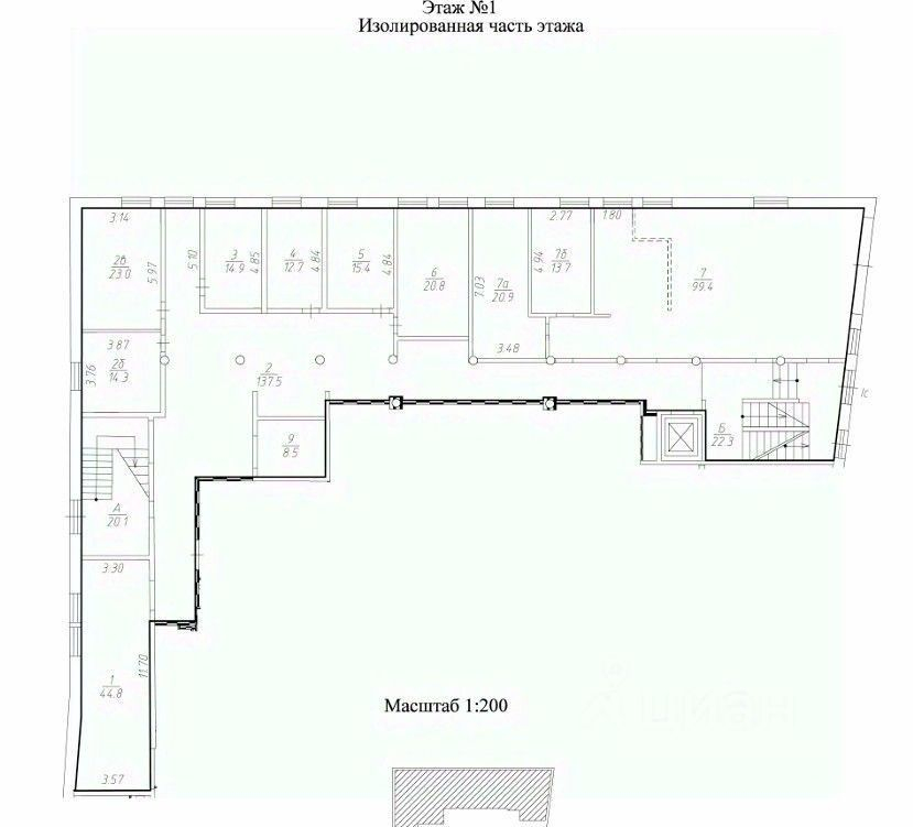 Продажа отдельного здания Новослободская улица,  д. 19 с1