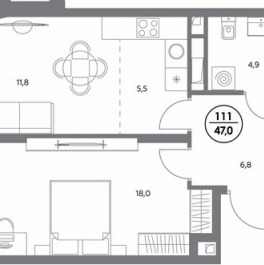 Продажа 1-комн квартиры в новостройке Шоссейная улица,  д. 4Д