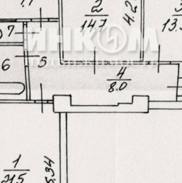 Продажа 3-комн квартиры на вторичном рынке ул Кржижановского,  д. 3
