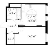 Продать Квартиры в новостройке Рассказовка д., Бориса Пастернака ул.   18.1