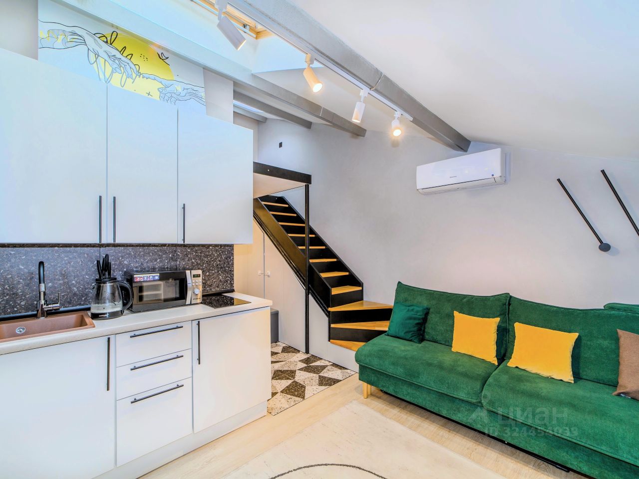 Аренда студии Дубининская улица, 11/17С3