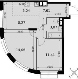 Продажа 3-комн квартиры в новостройке дер. Говорово
