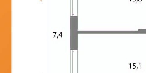 1-комн квартира улица Беринга, 27к6