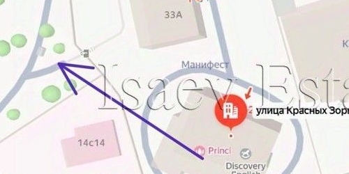 1-комн квартира улица Красных Зорь, 33А