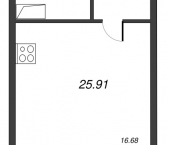 Продать Квартиры в новостройке Мурино п., Оборонная ул.   1