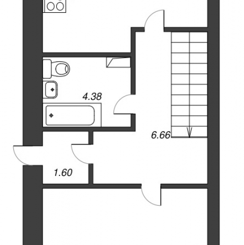 4-комн квартира Федоровское д., Шоссейная ул.,  к. 30