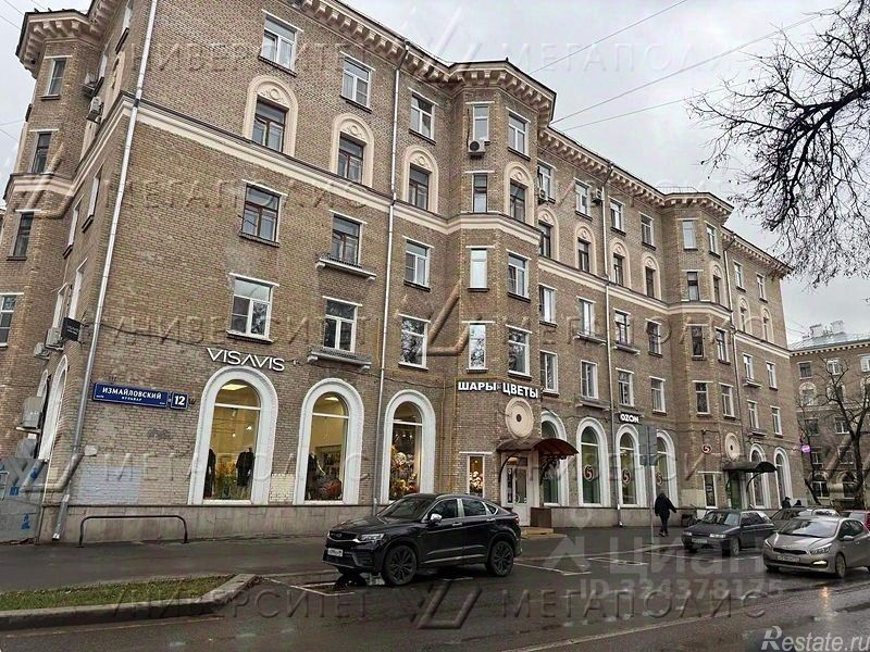 Аренда торгового помещения Измайловский бульвар,  д. 12