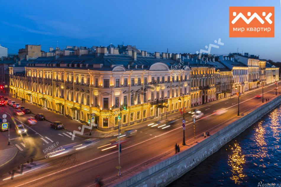 Продажа 3-комн квартиры на вторичном рынке Кутузова наб,  д. 24