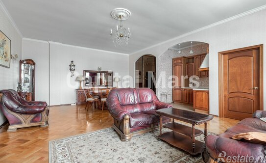 Аренда 3-комн квартиры на вторичном рынке Тверской-Ямской 1-й пер,  д. 11