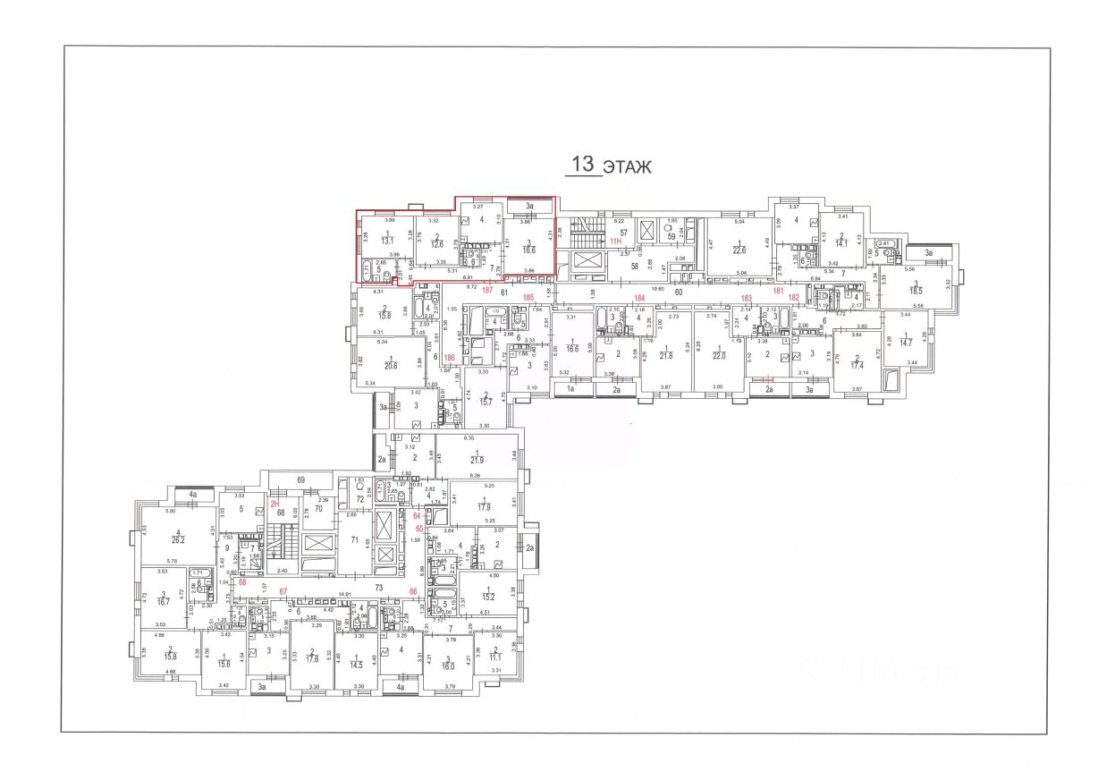 Продажа 3-комн квартиры на вторичном рынке улица 5-я Соколиной Горы, 21А