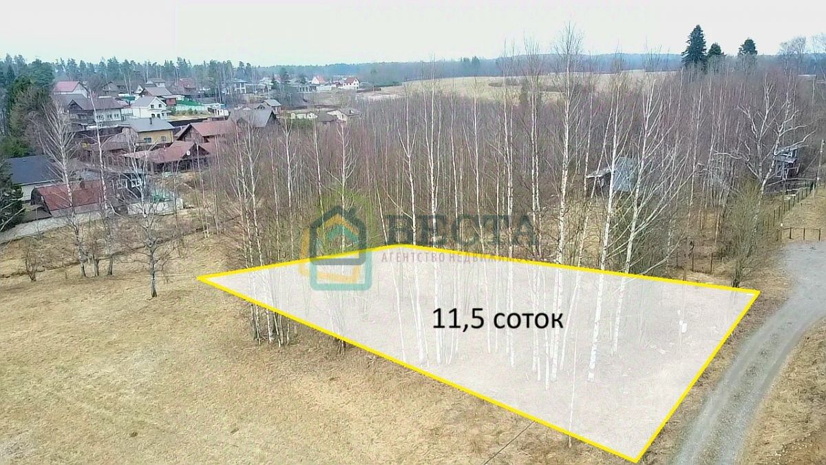 Продажа земли пос. Сосново, улица Озерная, 28В