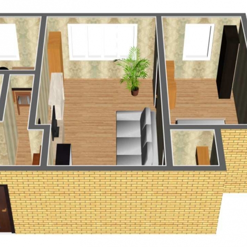 2-комн квартира Гатчина г., Профессора Русинова ул. ,  д. 8