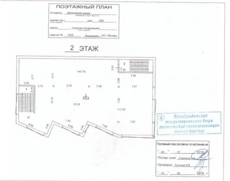 Продажа отдельного здания Щелковское ш,  д. 59А