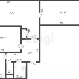 Продажа 3-комн квартиры на вторичном рынке Дмитров, ул Космонавтов,  д. 36