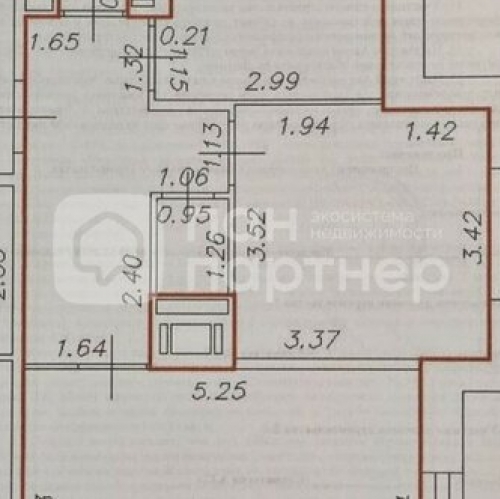 2-комн квартира Мурино г, Воронцовский б-р,  д. 9 к2