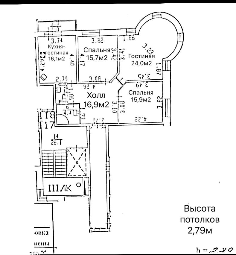 Продажа 3-комн квартиры на вторичном рынке Киришская улица,  д. 4
