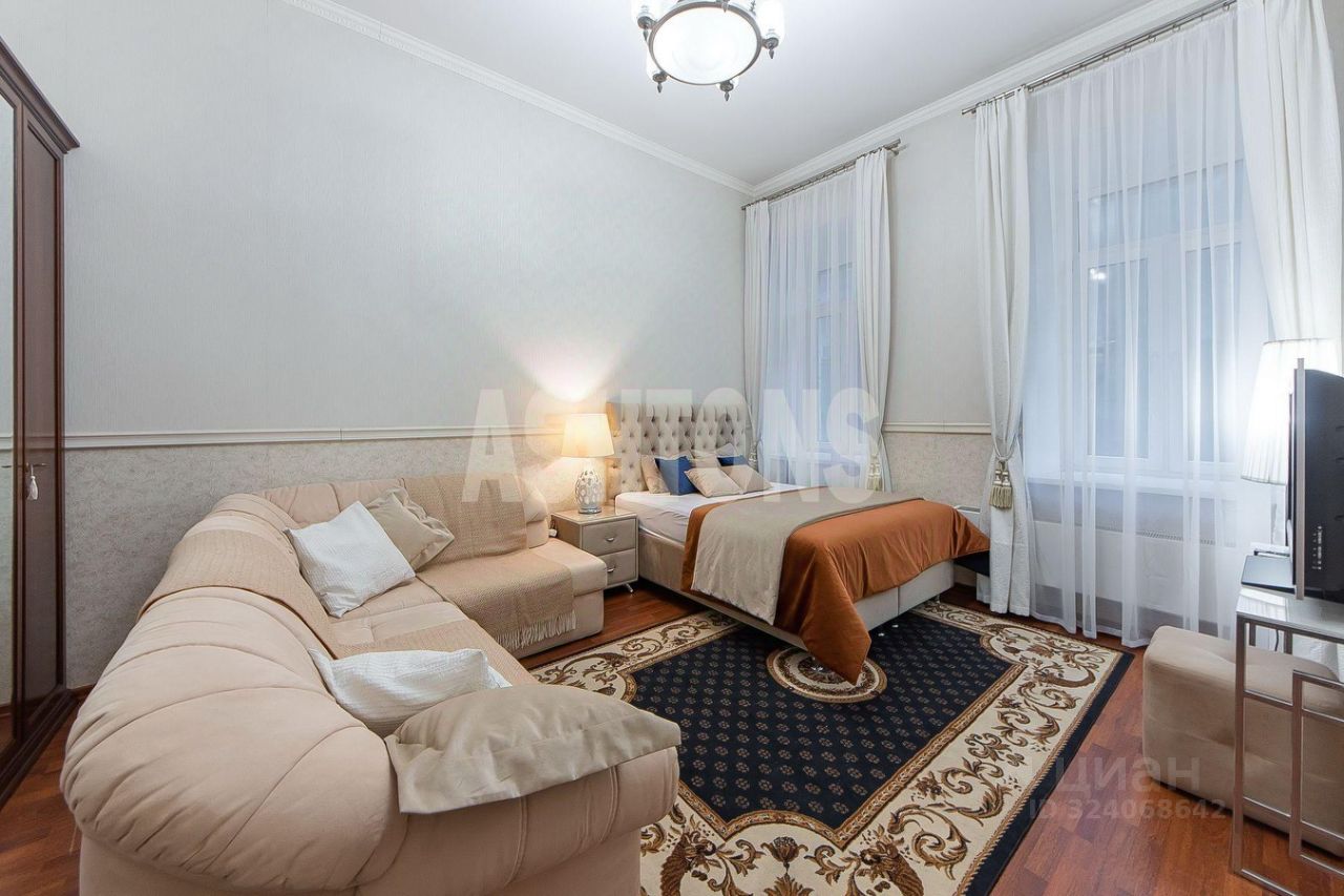 Аренда 1-комн квартиры на вторичном рынке Большой Николопесковский переулок, 5