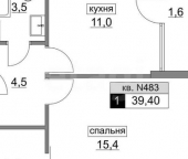 Продать Квартиры вторичка Родниковая улица  5А 